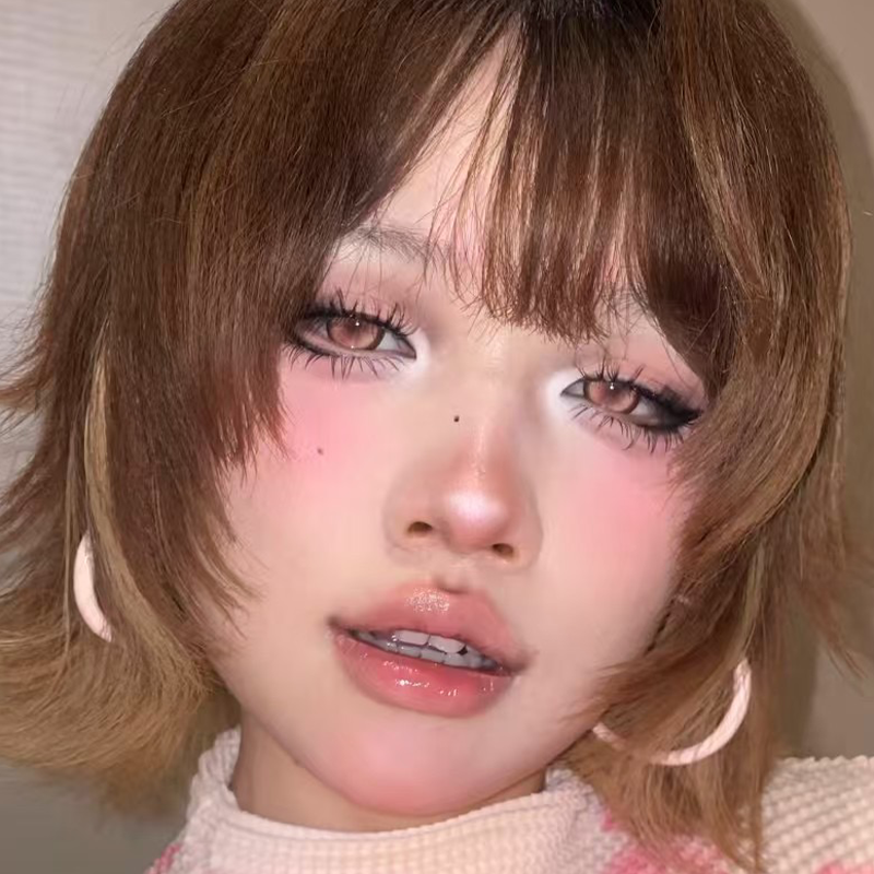 LENSPOISON-Manga Eye Pink (6-month）