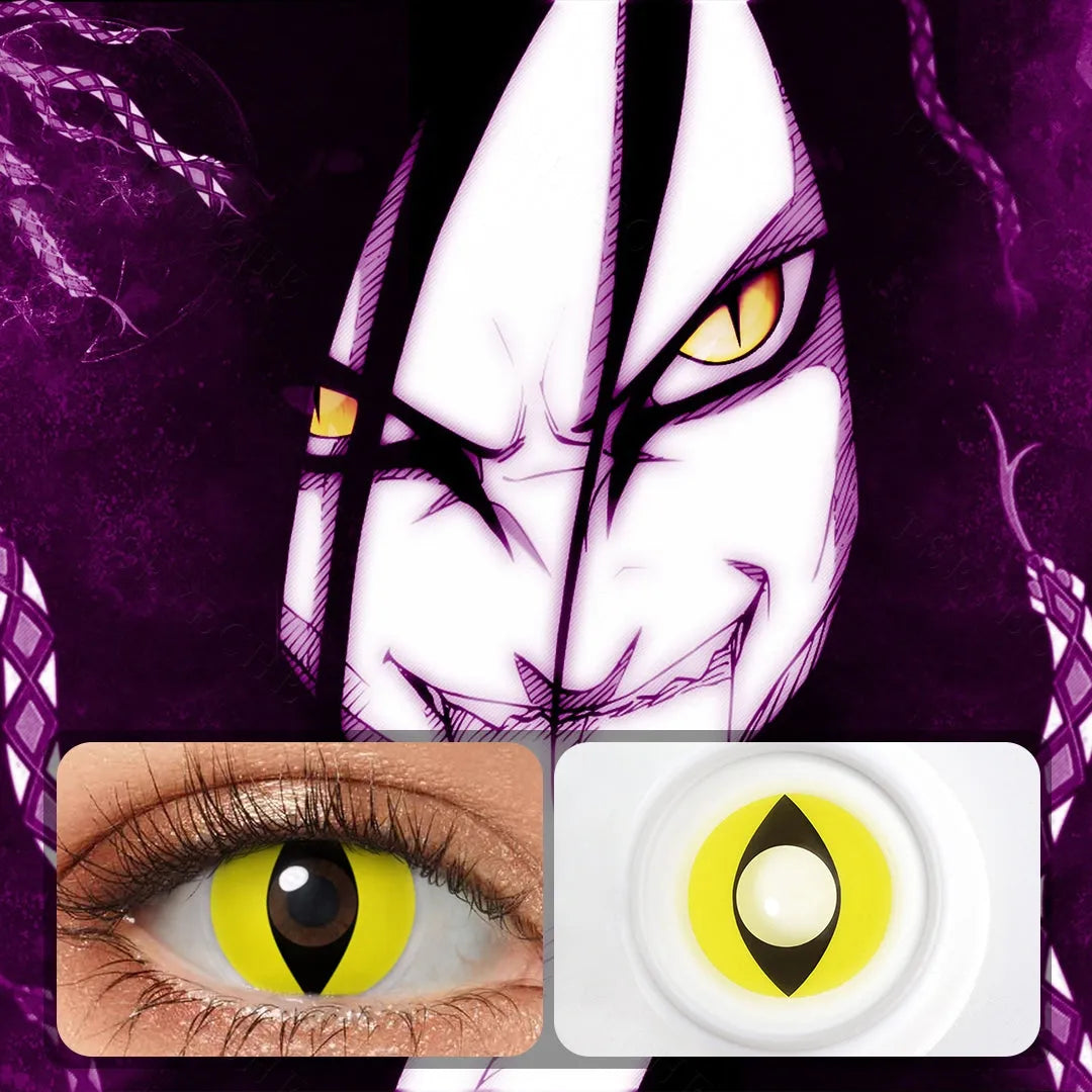 LENSPOISON-Yellow Cat Eye