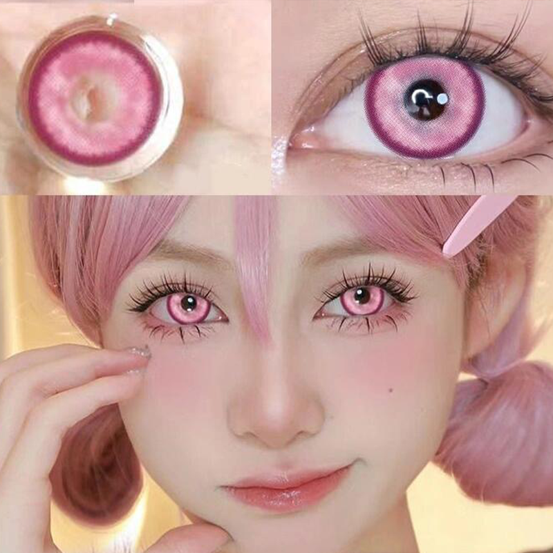 LENSPOISON-Butterfly Love Pink