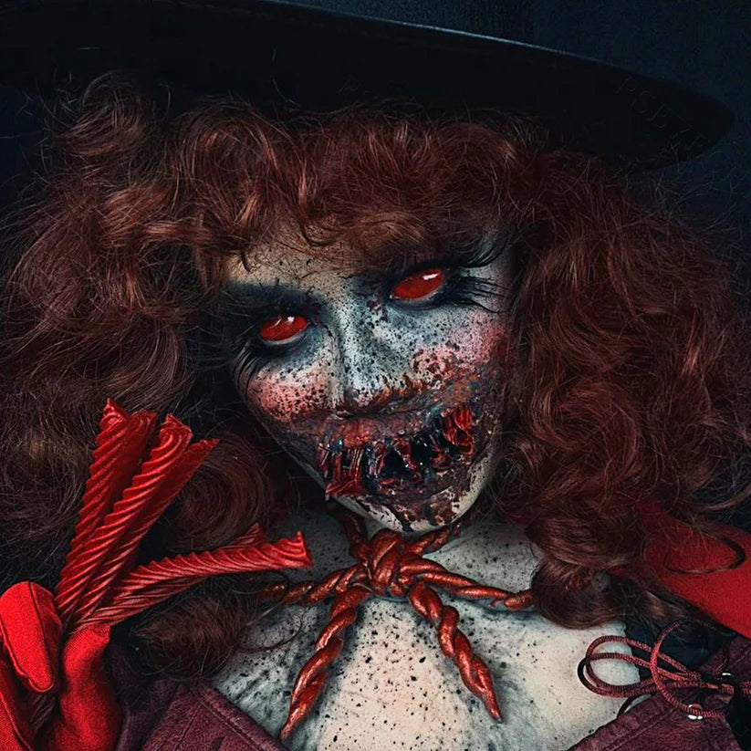 LENSPOISON-All Red Sclera 22mm