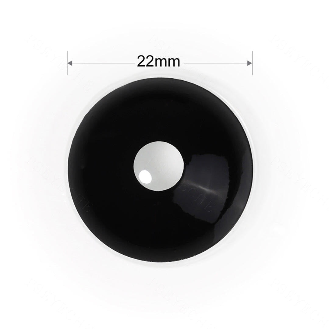 LENSPOISON-Demon Doll Black Eye Sclera 22mm