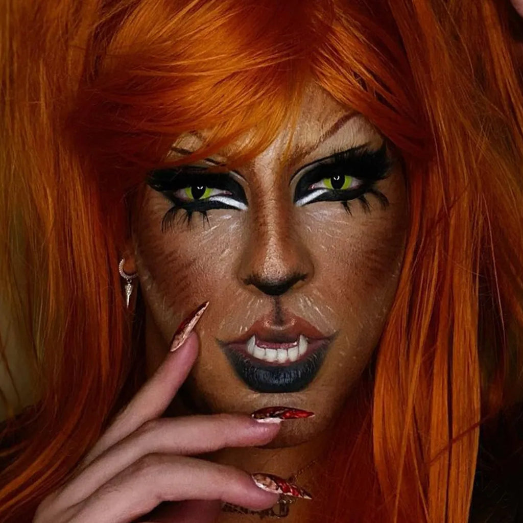 LENSPOISON-Yellow Cat Eye