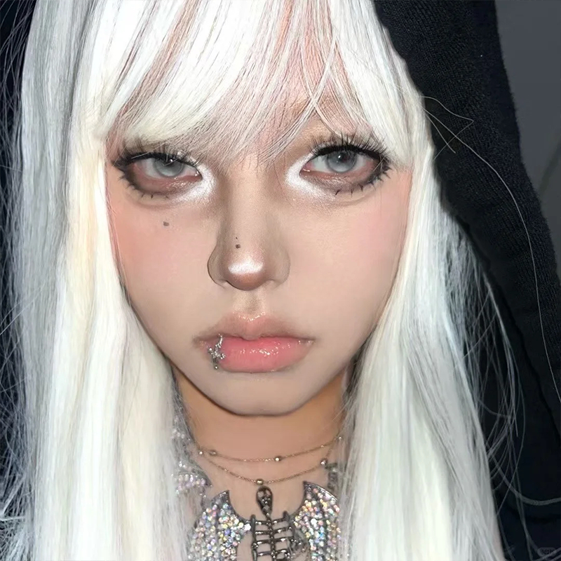 LENSPOISON-Goth Doll Gray
