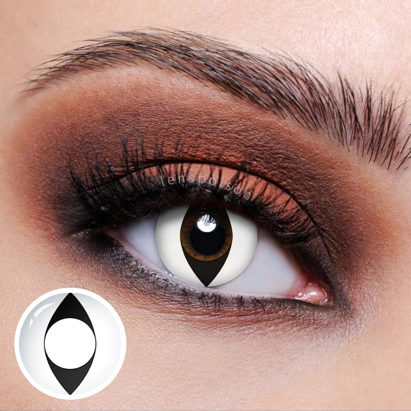 LENSPOISON-White Cat Eye
