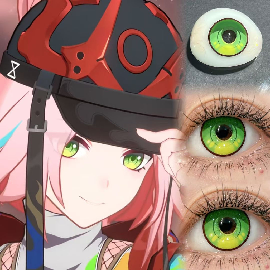 LENSPOISON-Honkai: Star Rail Rappa Green