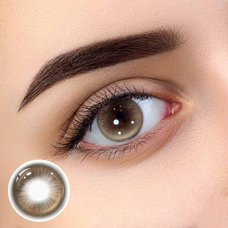 LENSPOISON-Peach Dream Brown