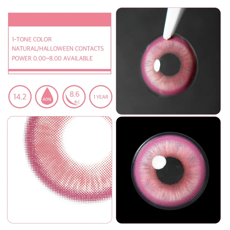 LENSPOISON-Magic Eye Berry Red