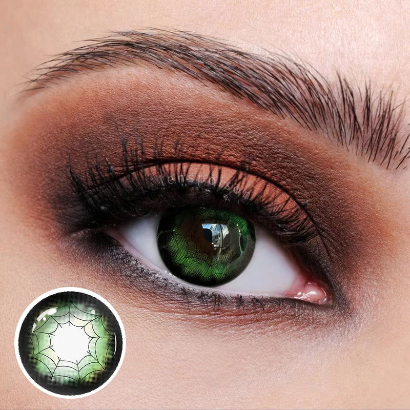 LENSPOISON-Daring Web Green