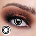 LENSPOISON-Black Spiral 17mm Mini Sclera