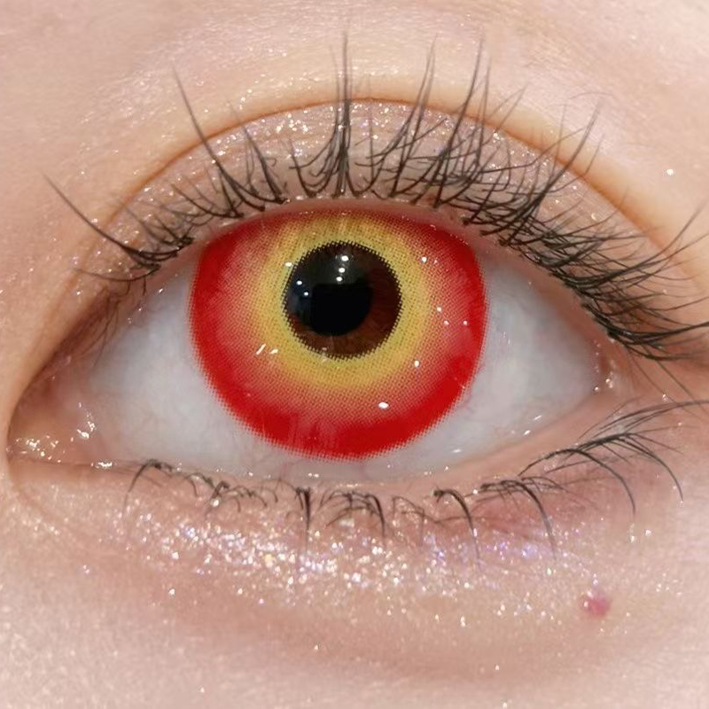 LENSPOISON-Niffty Yellow-Red