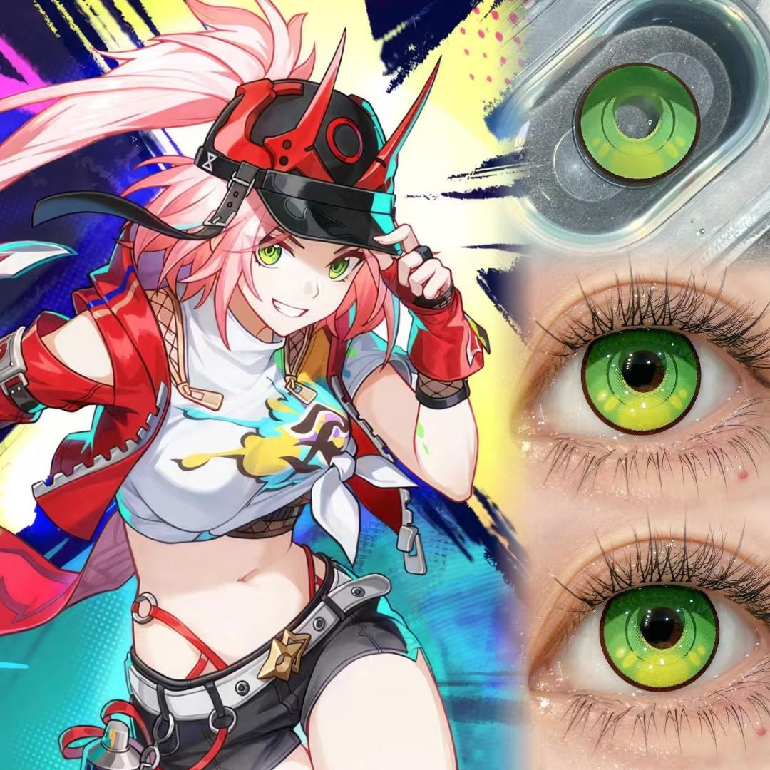 LENSPOISON-Honkai: Star Rail Rappa Green