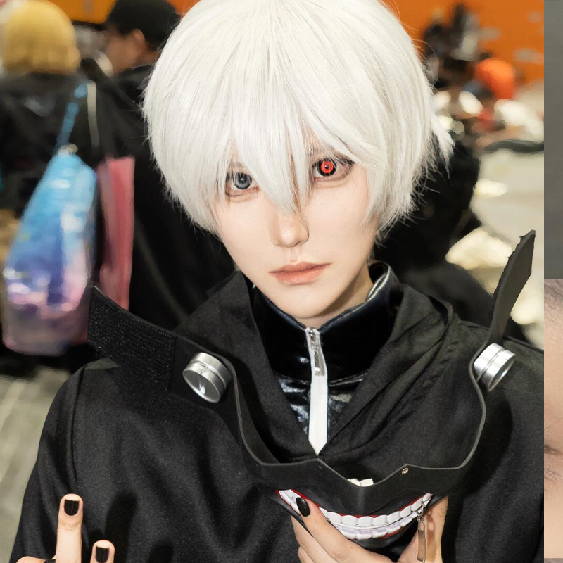LENSPOISON-Ken Kaneki Black Red