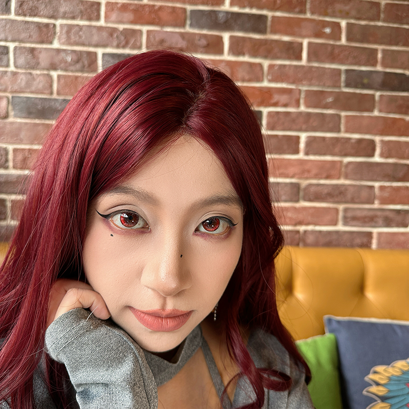 LENSPOISON-Ruby Inferno Red
