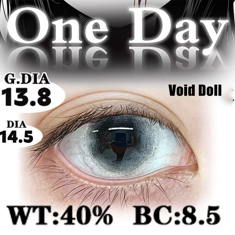LENSPOISON-Void Doll Gray（1 Day Disposable）