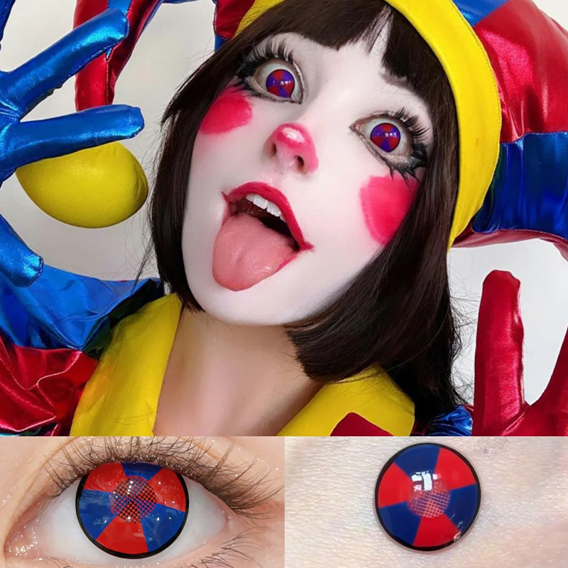 LENSPOISON-Pomni Blue Red（Mesh）