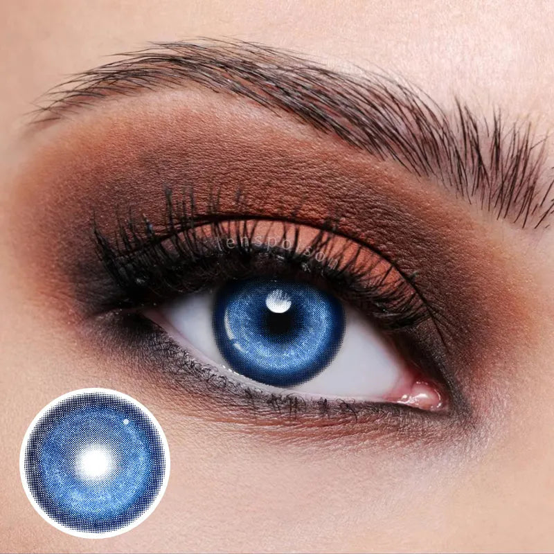 LENSPOISON-Stars Dark Blue