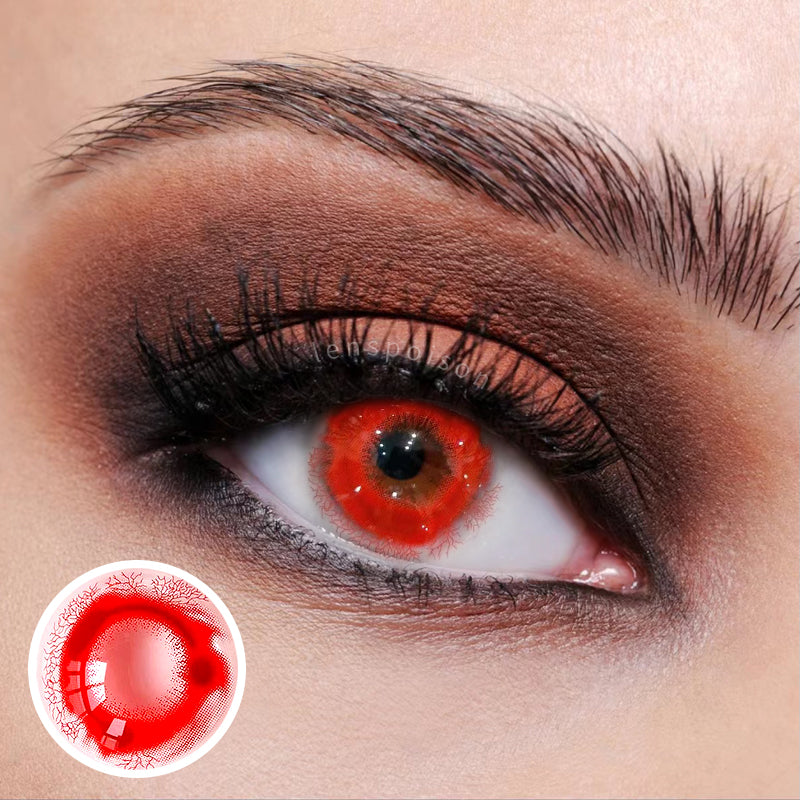 LENSPOISON-Blood Curse Red