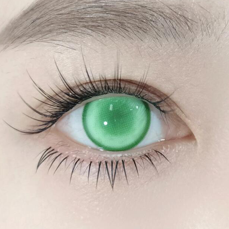 LENSPOISON-Mitsuri Mesh Green