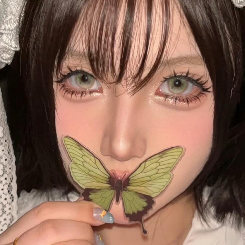 LENSPOISON-Butterfly Green