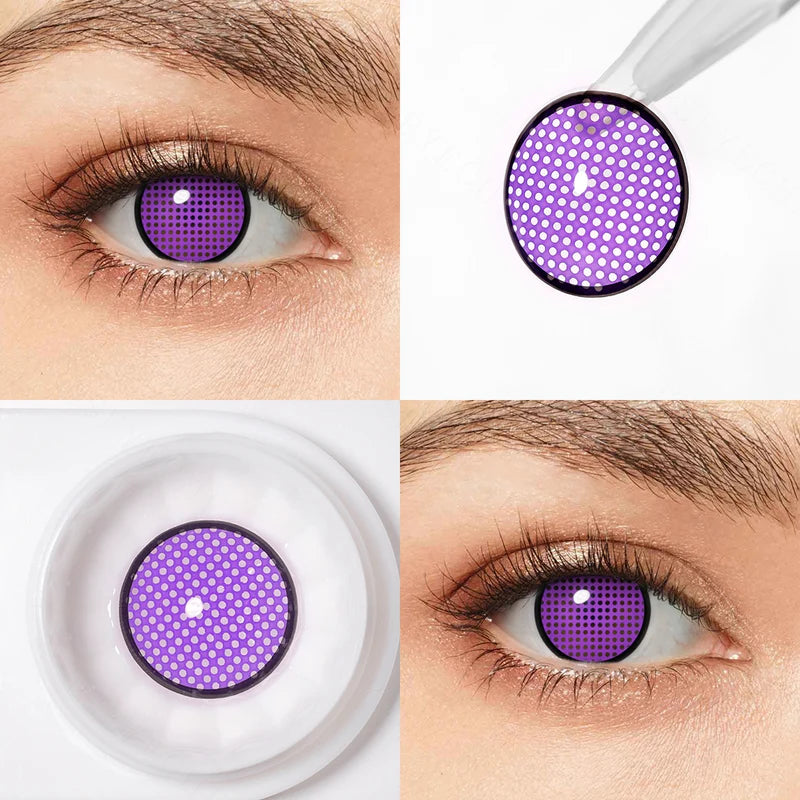 LENSPOISON-Purple Mesh