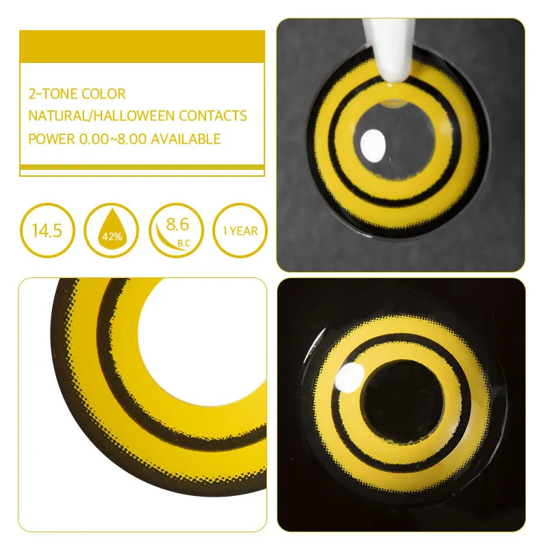 LENSPOISON-Makima Eye Yellow