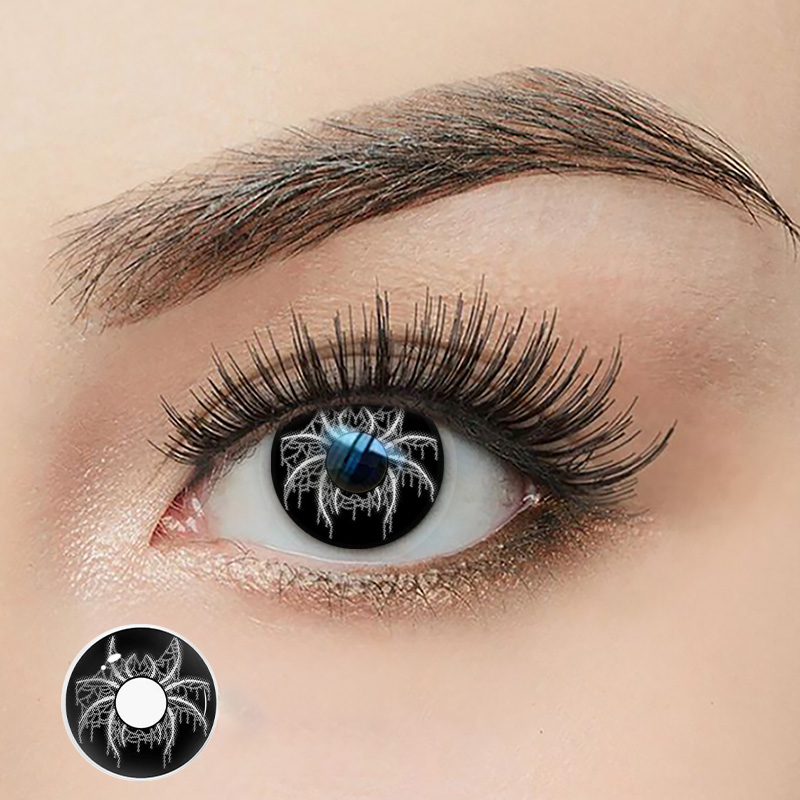 LENSPOISON-Widow's Veil Black
