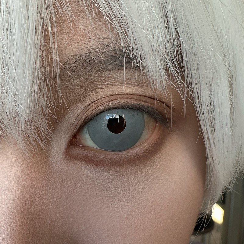LENSPOISON-Doll Eye Gray 17mm mini Sclera