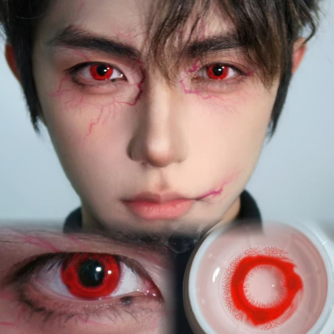 LENSPOISON-Blood Curse Red