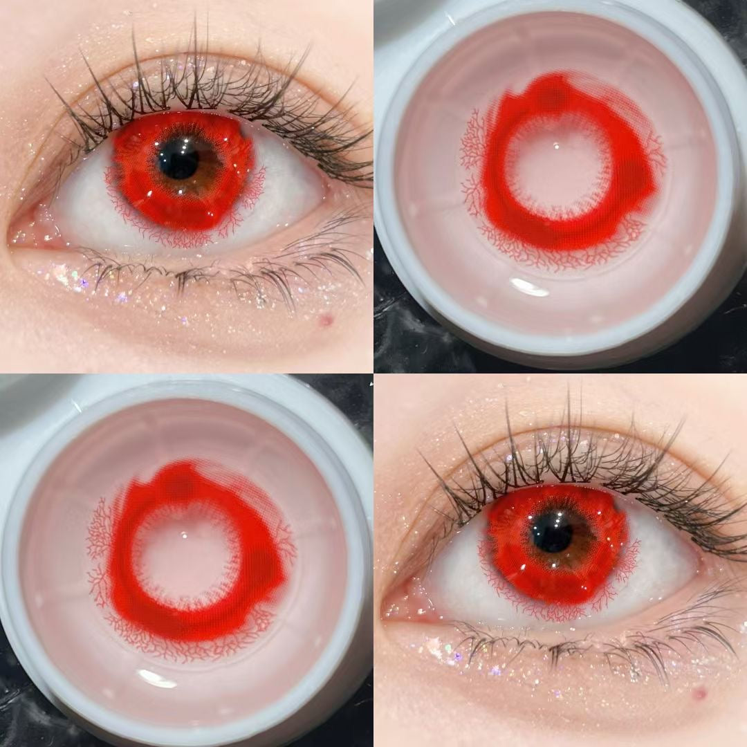 LENSPOISON-Blood Curse Red