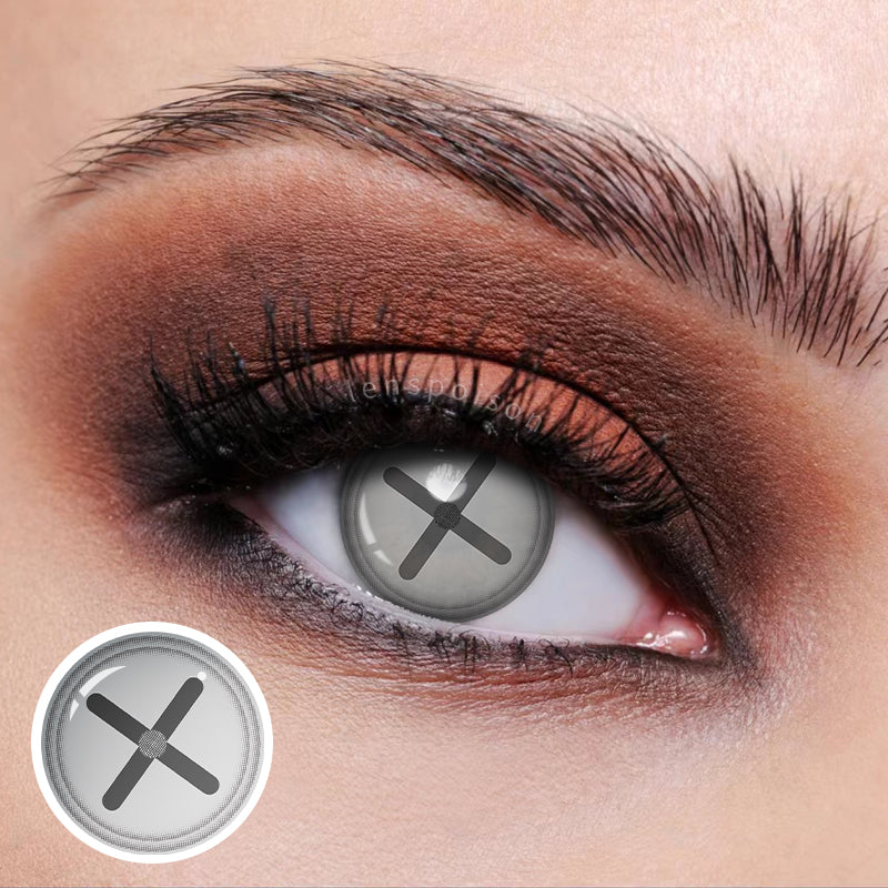 LENSPOISON-Button Eye Gray