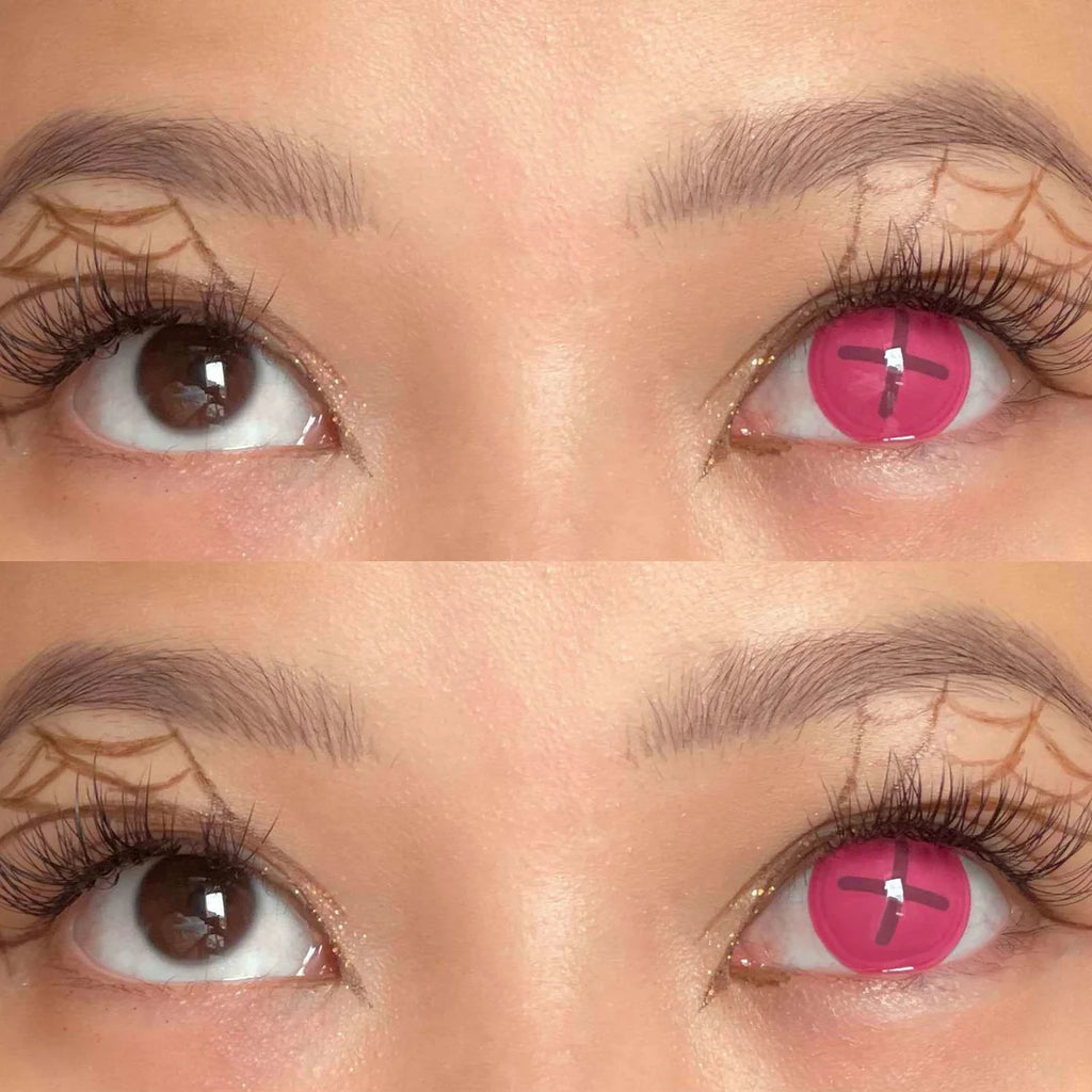 LENSPOISON-Button Eye Pink