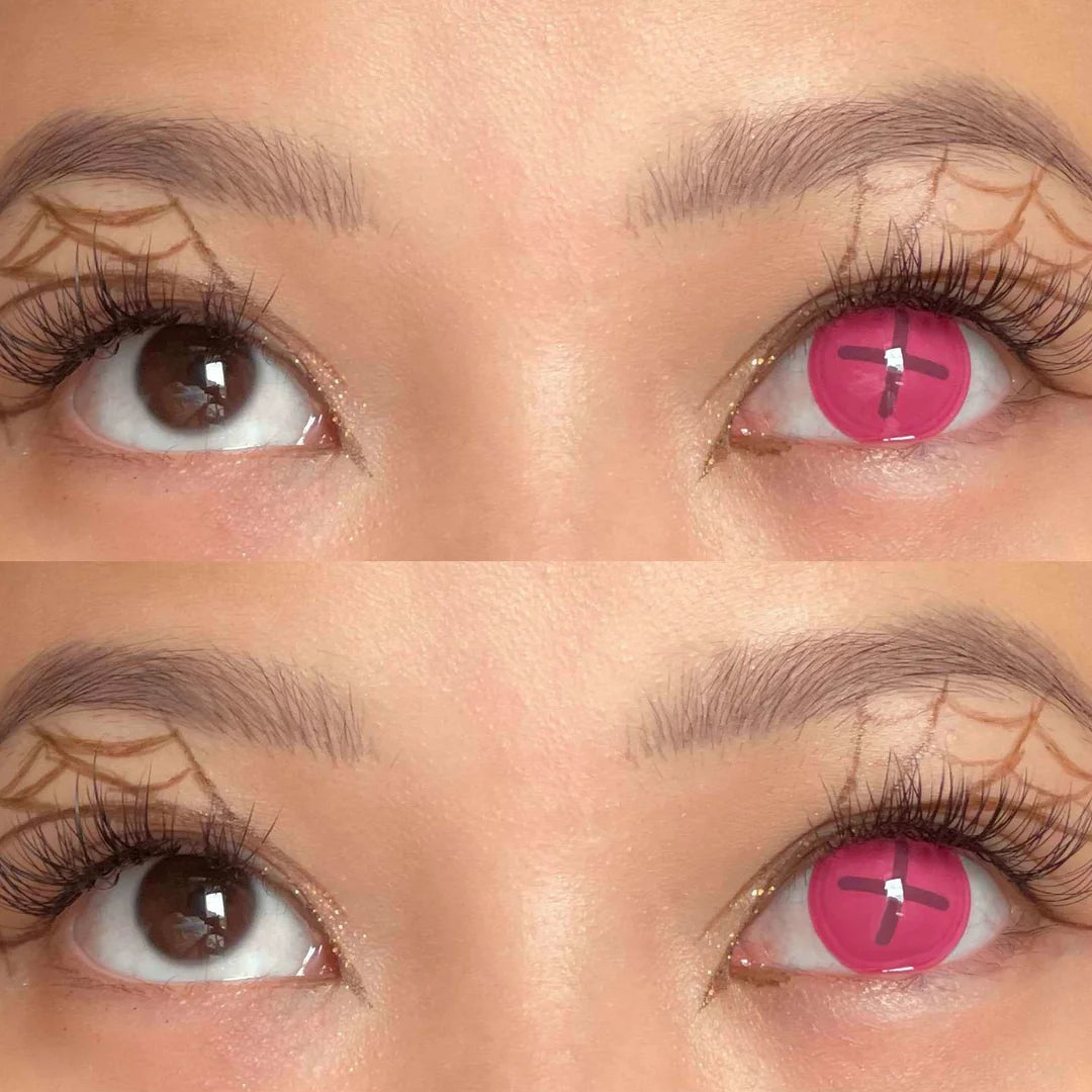 LENSPOISON-Button Eye Pink