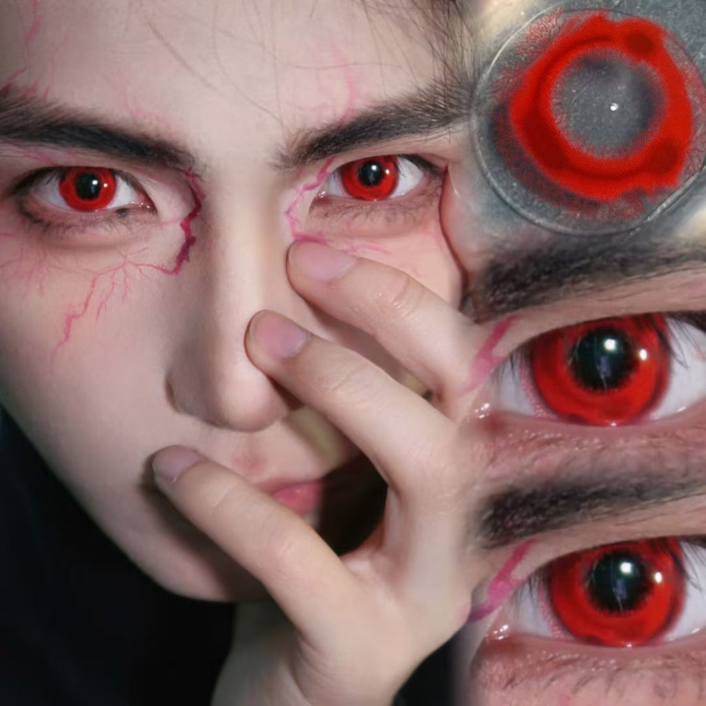 LENSPOISON-Blood Curse Red