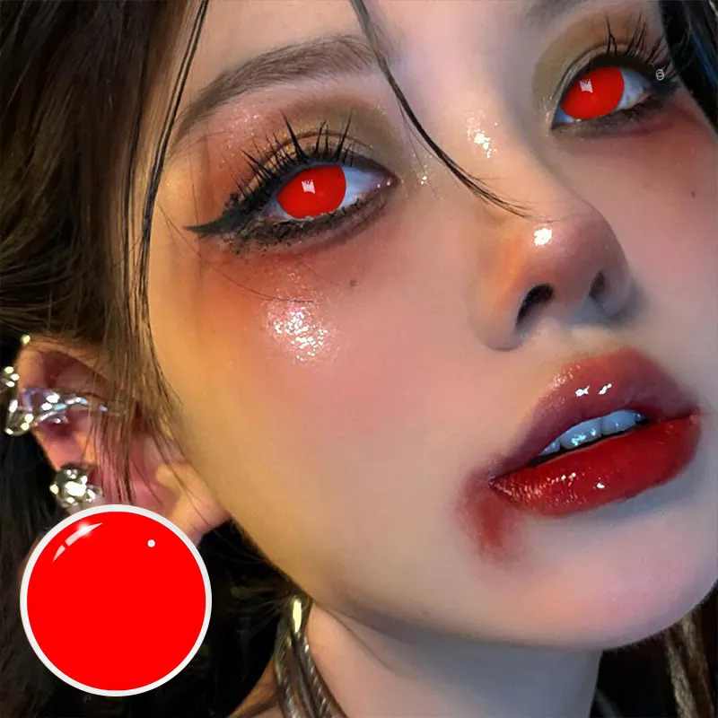 LENSPOISON-Red Out(Blind Lens No Optical Zone)