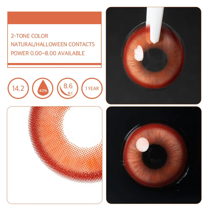 LENSPOISON-Magic Eye Orange