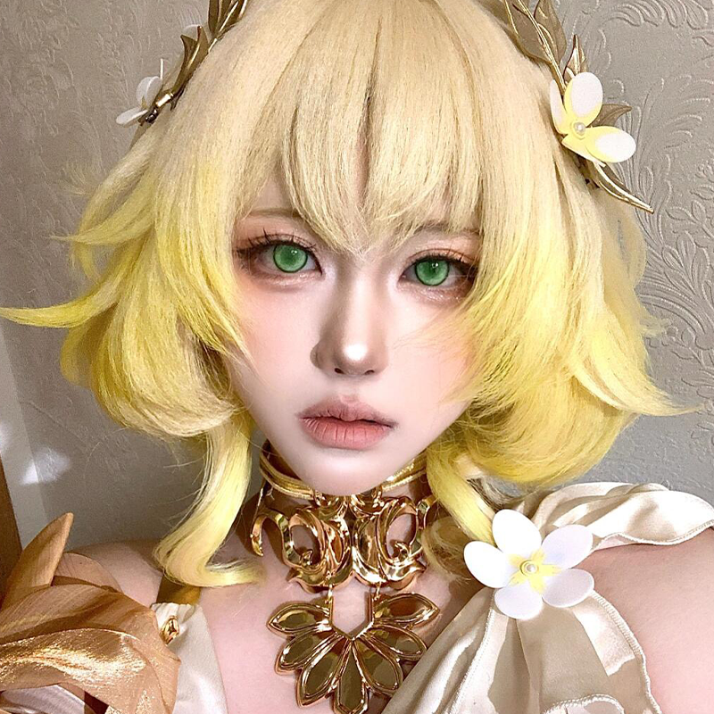 LENSPOISON-Mitsuri Mesh Green