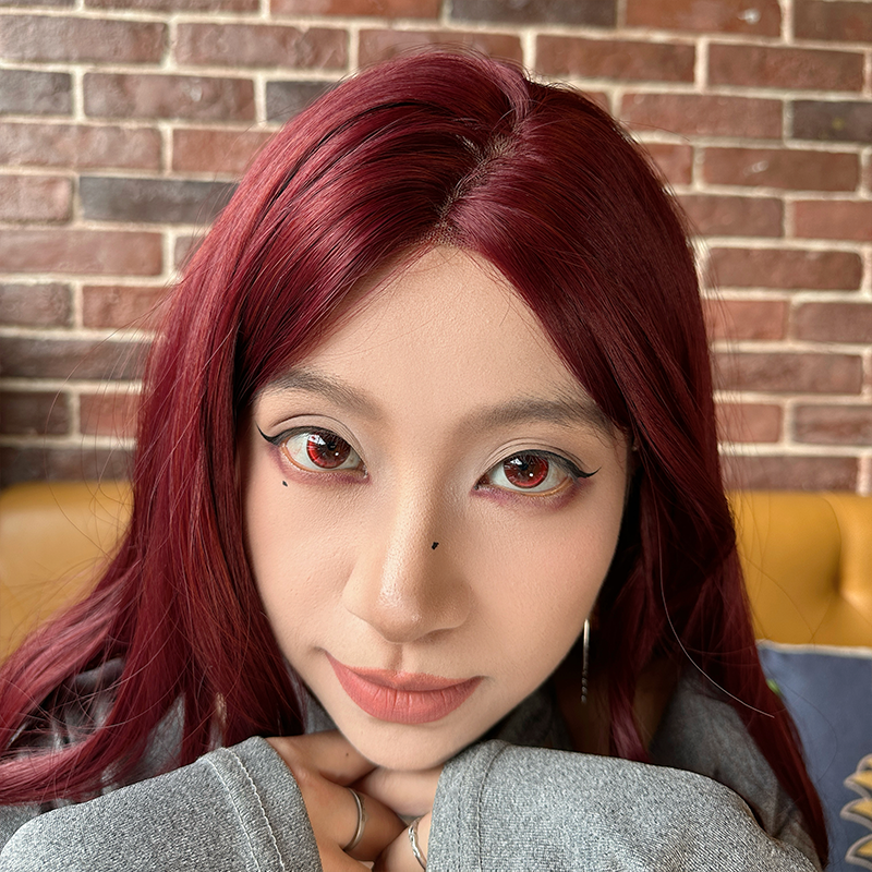 LENSPOISON-Ruby Inferno Red