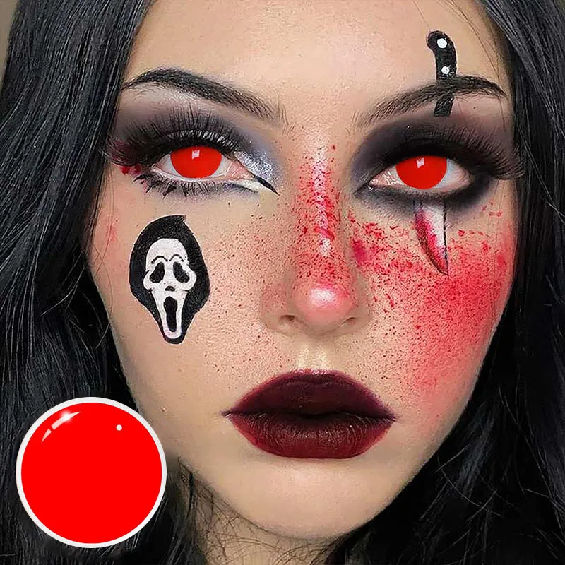 LENSPOISON-Red Out(Blind Lens No Optical Zone)