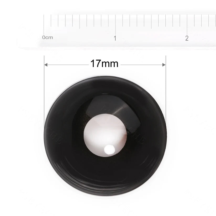 LENSPOISON-Doll Black Eye 17mm