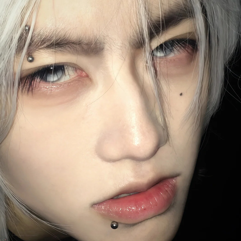 LENSPOISON-Goth Doll Gray