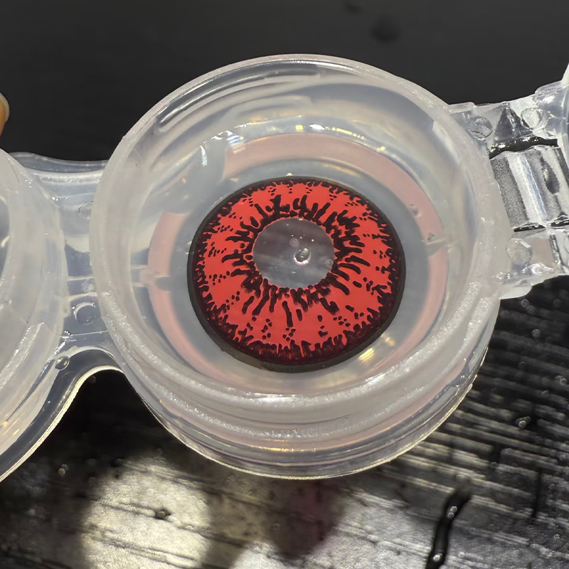 LENSPOISON-Jirai Kei Red 17mm