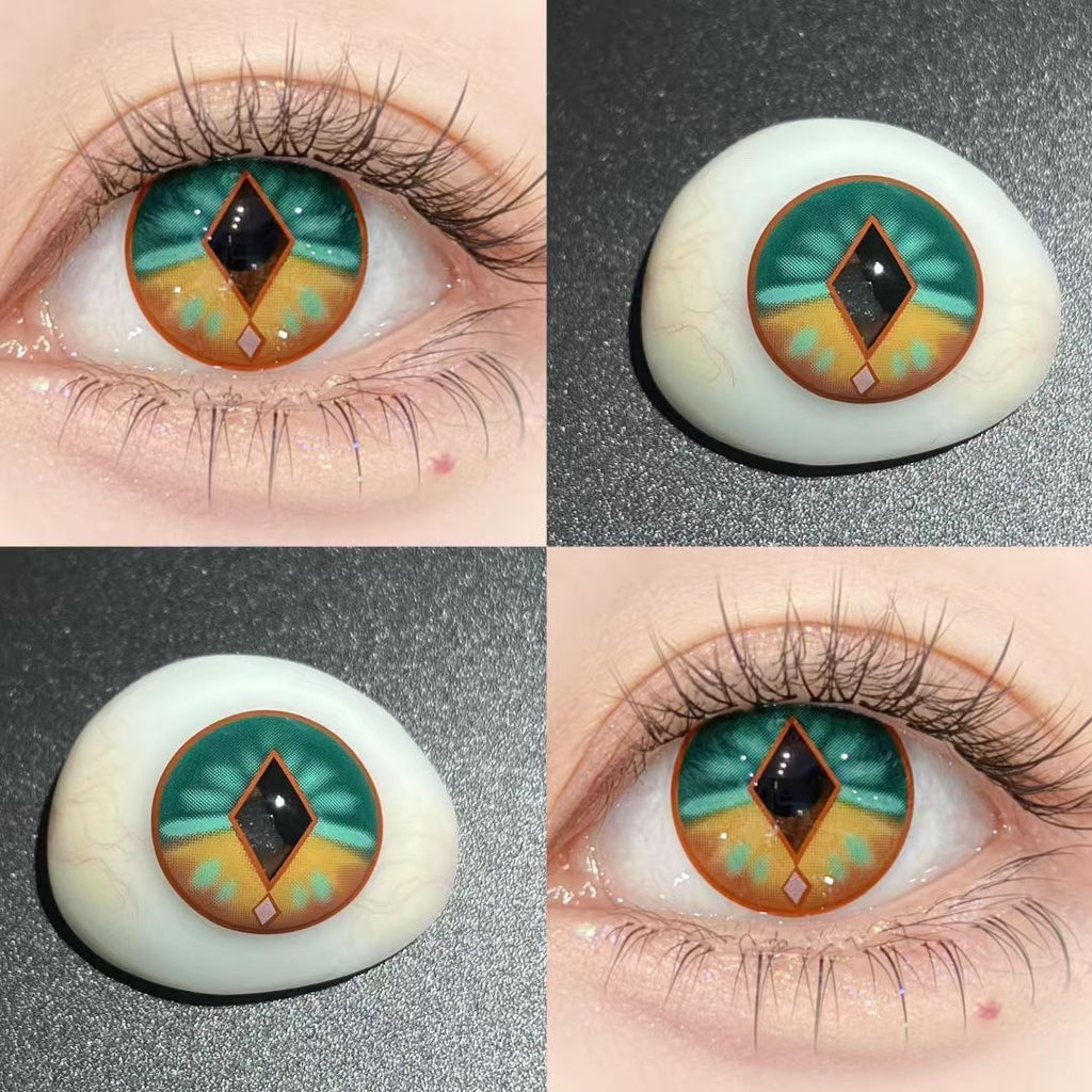 LENSPOIOSN-Kinich Green-Yellow