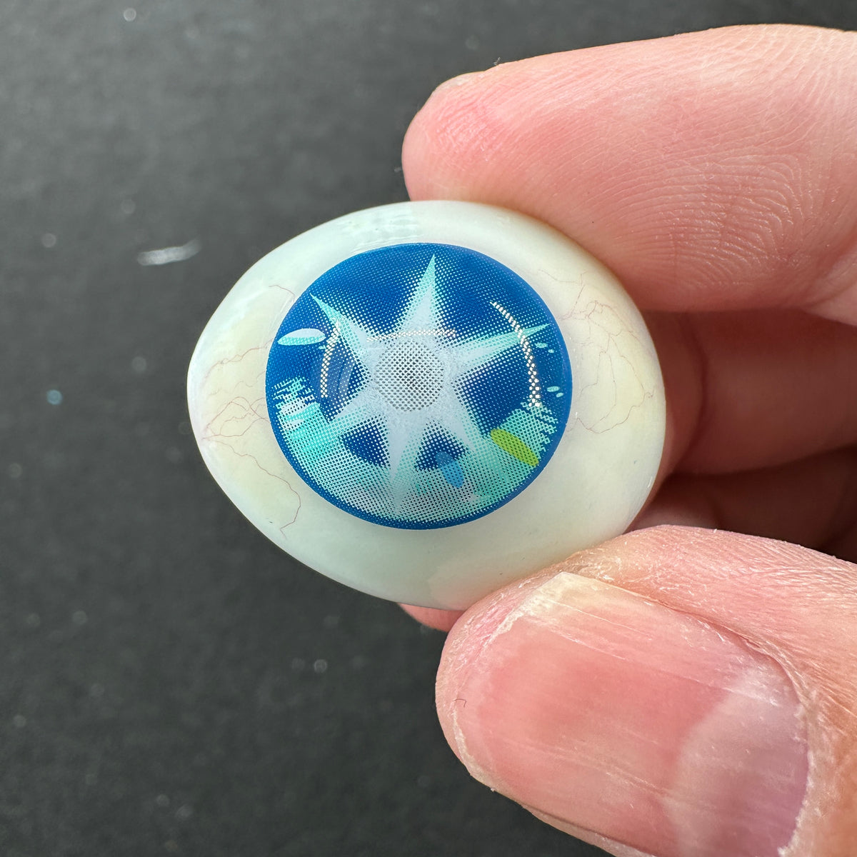 LENSPOISON-Hoshino Aquamarine Blue