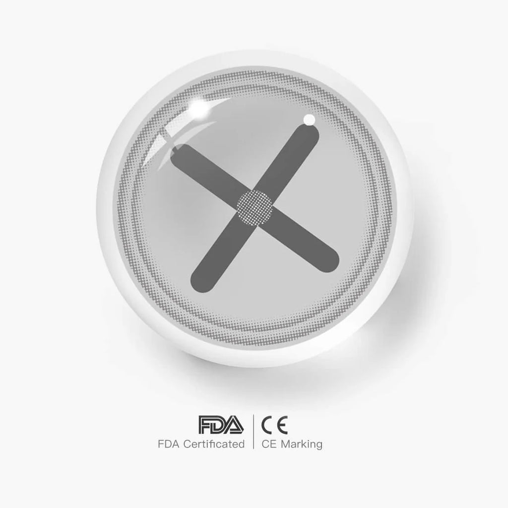 LENSPOISON-Button Eye Gray