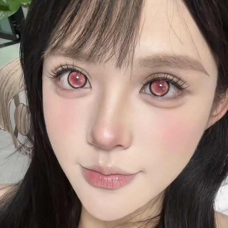 LENSPOISON-Manga Eye Pink (6-month）