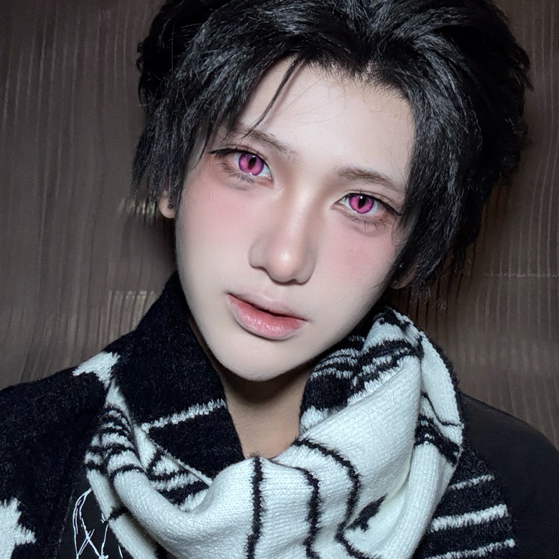 LENSPOISON-Doya Cat Eye Purple（Weighted, 1 day disposable)