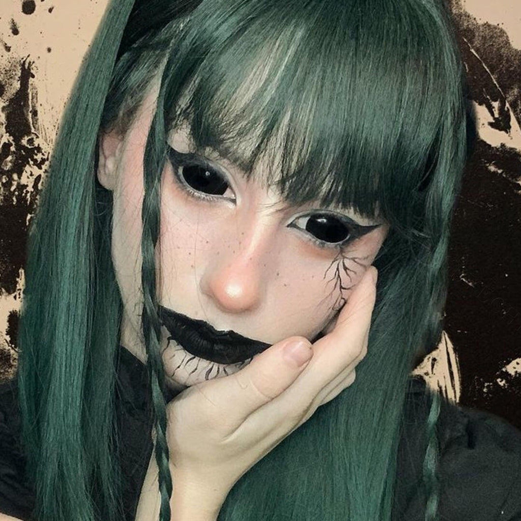 LENSPOISON-Demon Doll Black Eye Sclera 22mm
