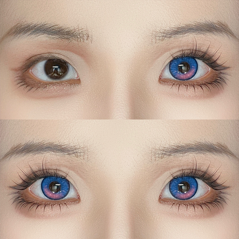 LENSPOISON-Rafayel Blue Pink 5 pairs(Weighted, 1 Day)