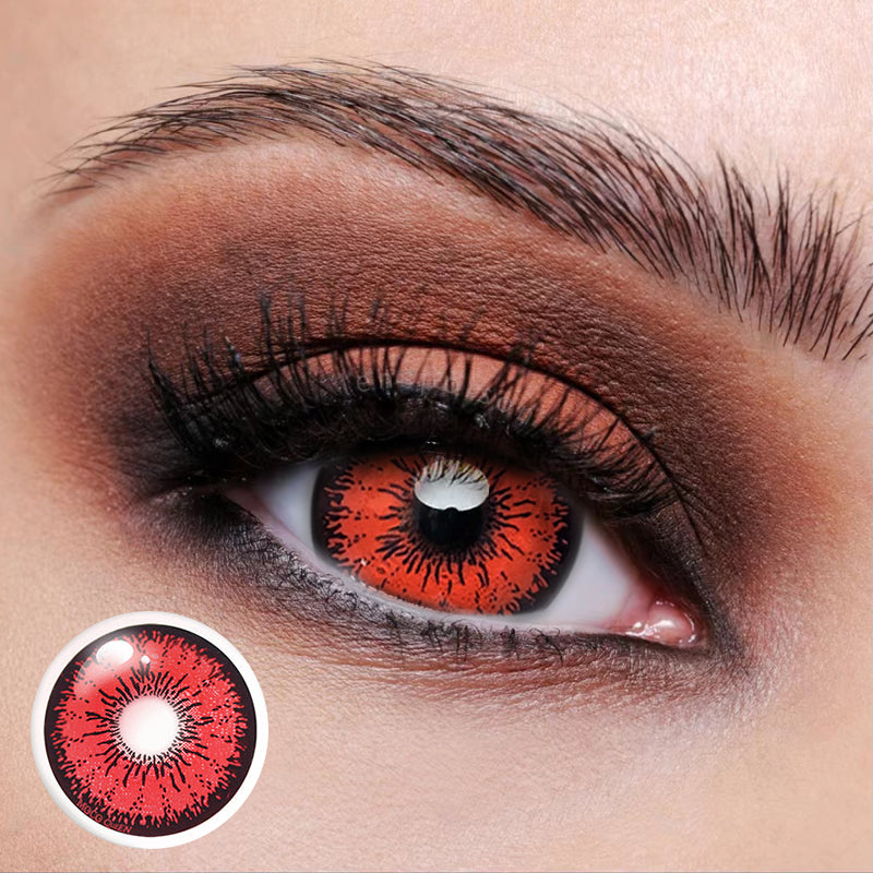 LENSPOISON-Jirai Kei Red 17mm