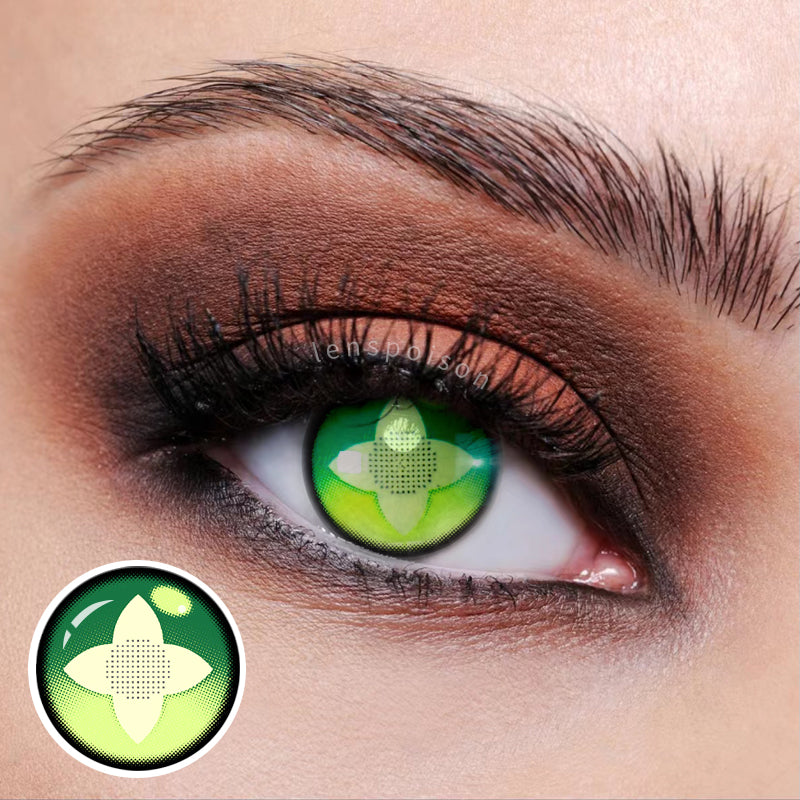 LENSPOISON-Nahida Green Blind Mesh